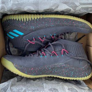 Adidas Dame 4 "Black Glow"